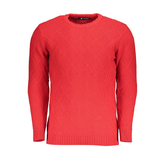 Maglione in tessuto rosso Grand Polo degli Stati Uniti