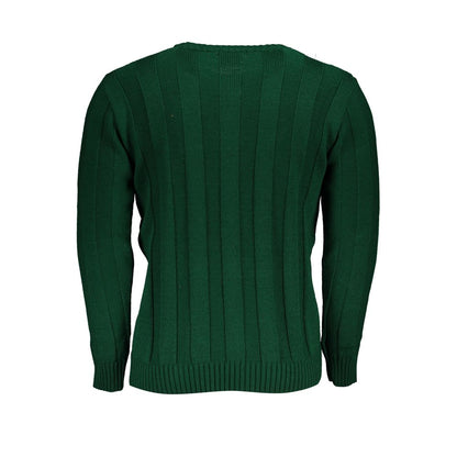 Maglione in tessuto verde Grand Polo degli Stati Uniti