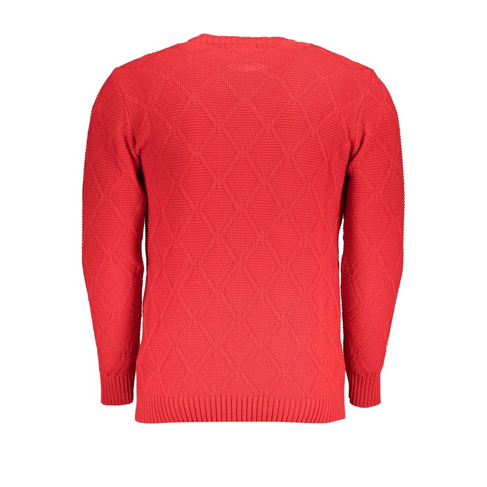 Maglione in tessuto rosso Grand Polo degli Stati Uniti