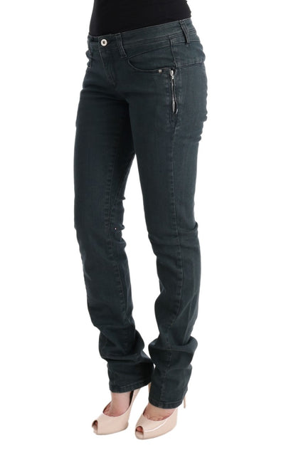 Costume National Chic Jeans Superslim Cotone Grigio