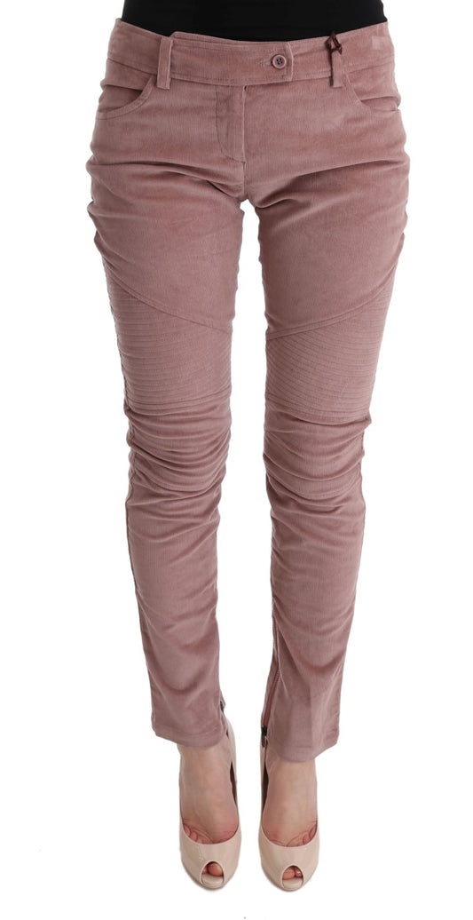 Ermanno Scervino Pantalone Cropped Capri Chic Rosa