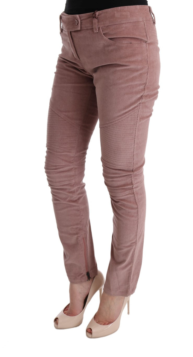 Ermanno Scervino Pantalone Cropped Capri Chic Rosa