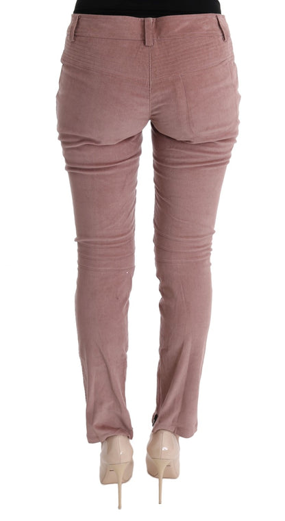 Ermanno Scervino Pantalone Cropped Capri Chic Rosa