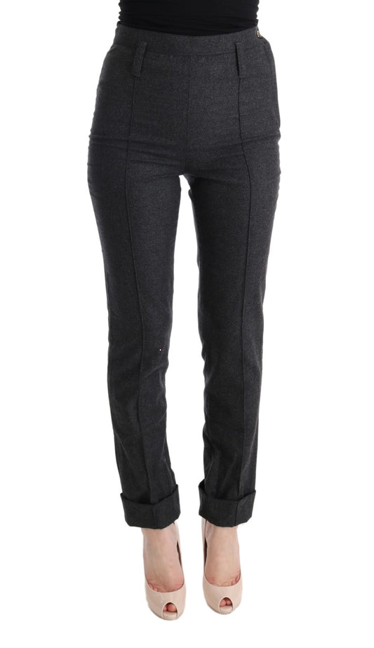 Ermanno Scervino Pantaloni skinny casual chic grigi