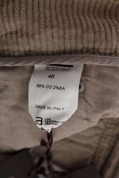 Pantaloni Ermanno Scervino Beige Regular Fit Luxe