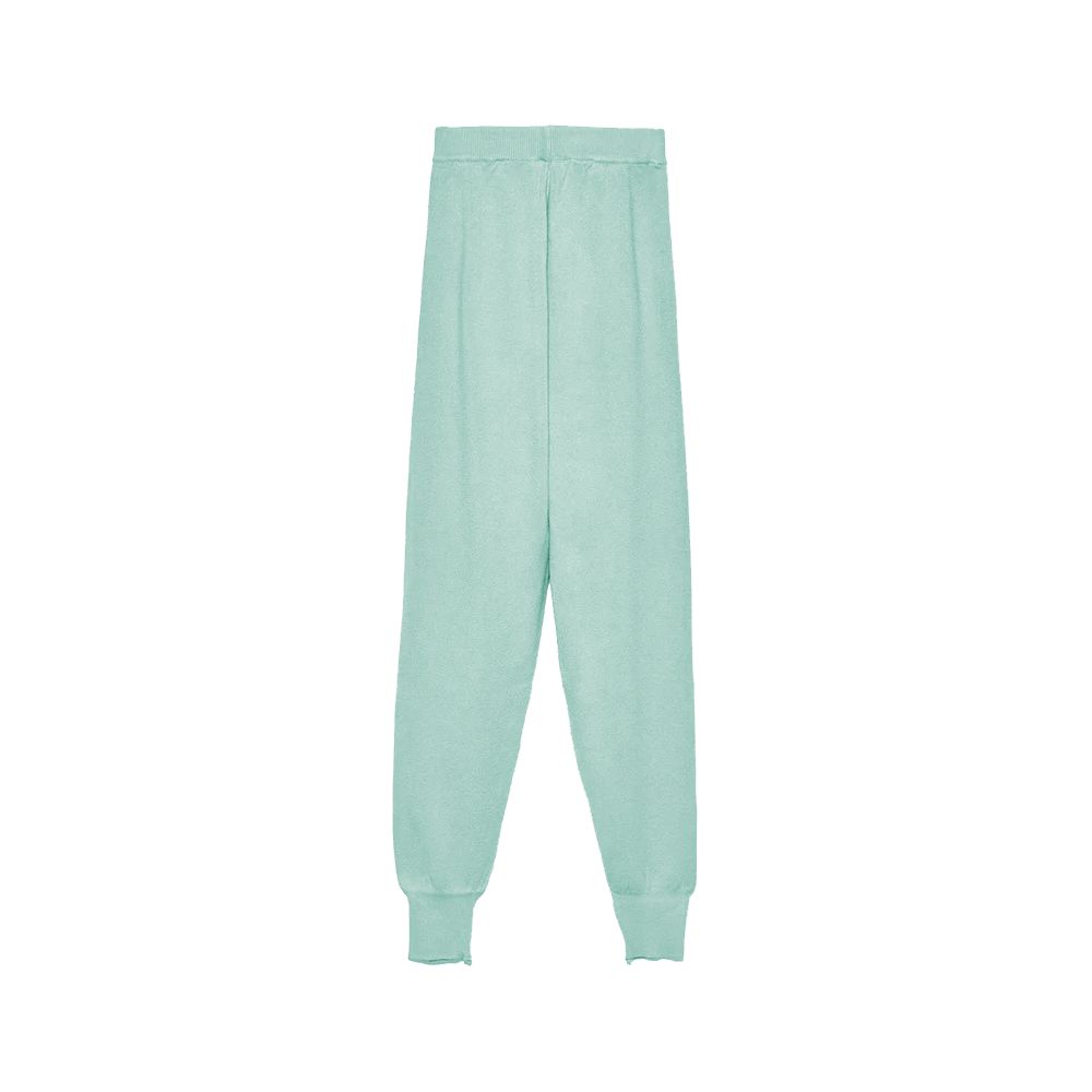 Pantaloni della tuta Hinnominate in misto lana verde menta