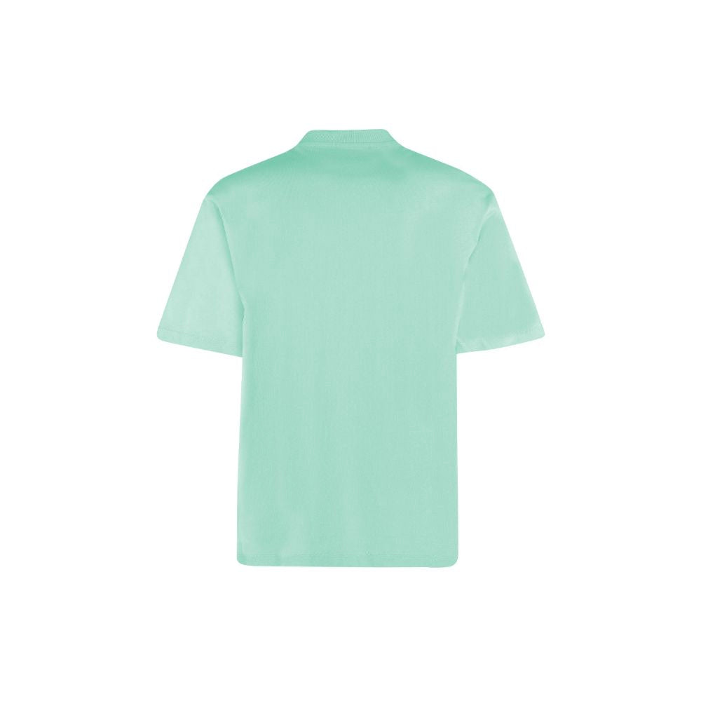 T-shirt con logo a maniche corte Emerald Chic dell'industria farmaceutica