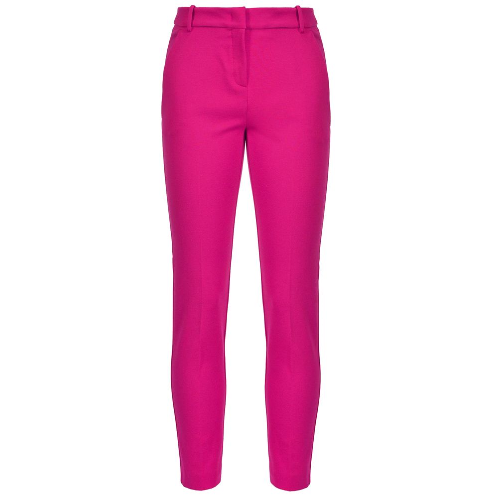 PINKO Jeans e Pantalone in Viscosa Fucsia