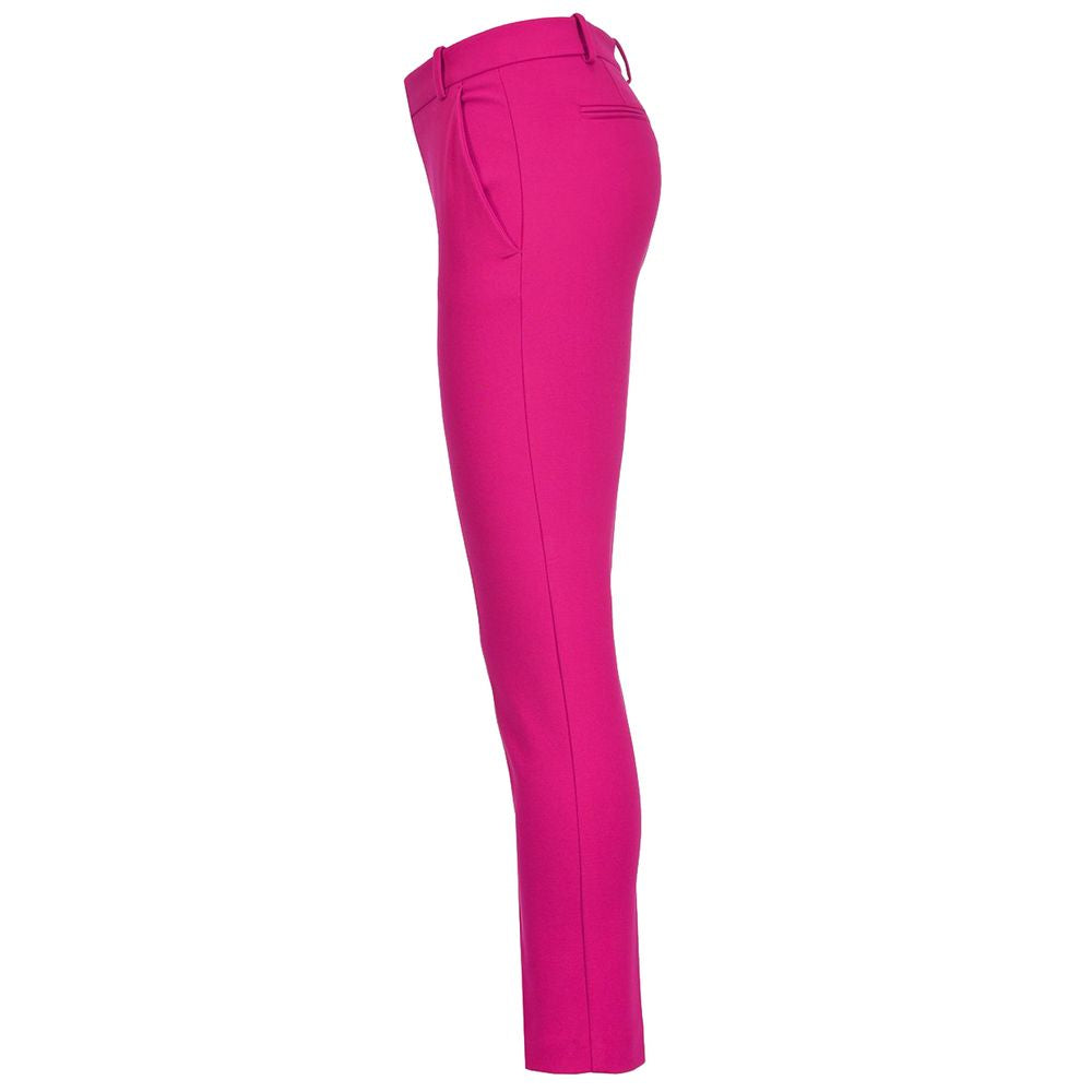 PINKO Jeans e Pantalone in Viscosa Fucsia