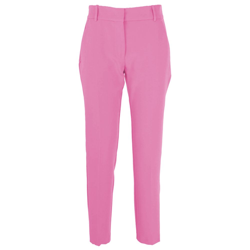 PINKO Jeans e pantaloni in poliestere rosa