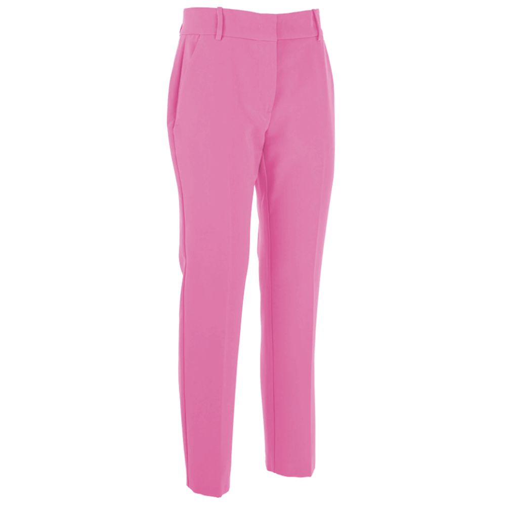 PINKO Jeans e pantaloni in poliestere rosa