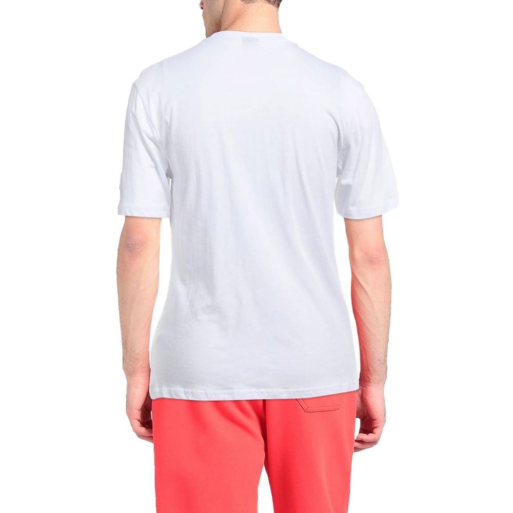 T-shirt North Sails elegante in cotone bianco con logo