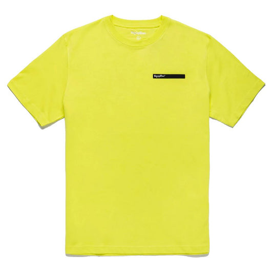 T-shirt Refrigiwear in cotone con logo in rilievo in giallo