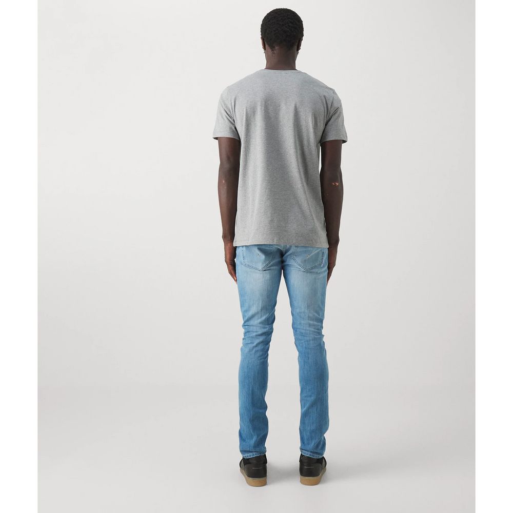 Dondup Sleek Light Blue Stretch Denim для мужчин