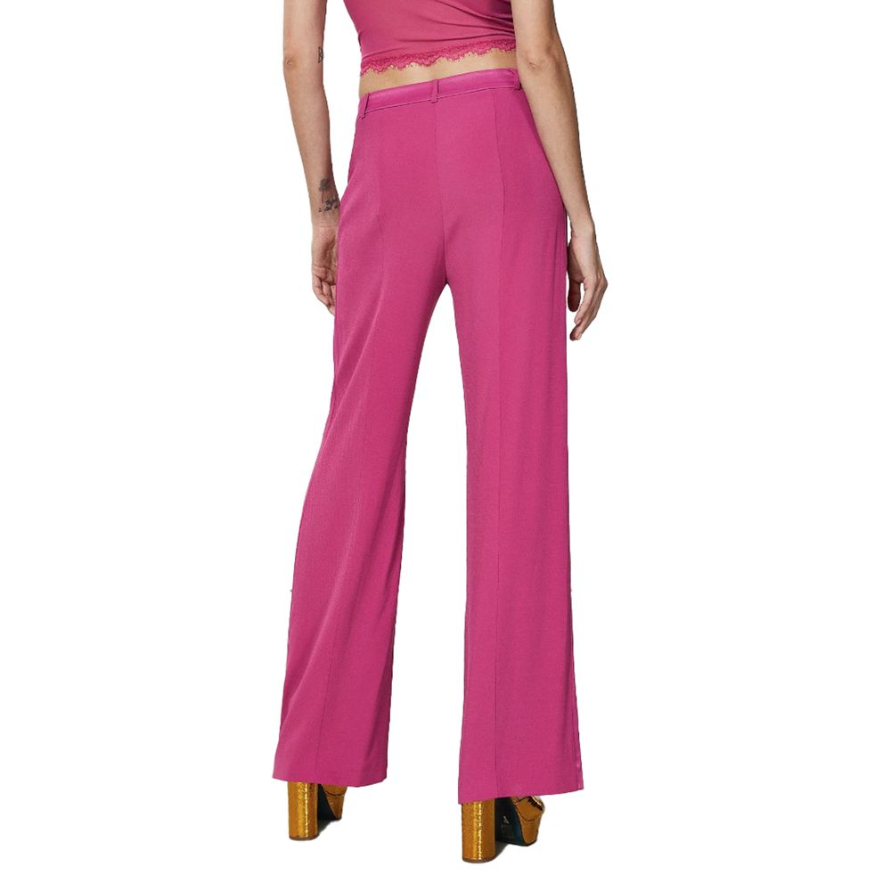 Patrizia Pepe Pantalone Palazzo Elegante Fucsia