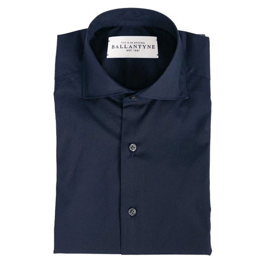 Camicia elegante in cotone con colletto aperto Ballantyne