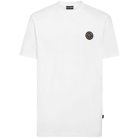 T-shirt Plein Sport in elegante cotone con dettagli esclusivi