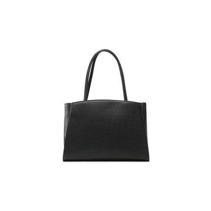 Borsa tote Plein Sport Chic in ebano con logo argentato