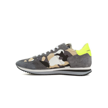 Sneakers Philippe Model Army Hue con inserto in pelle scamosciata