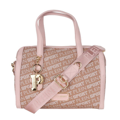 Borsa a tracolla Plein Sport Chic in ecopelle rosa