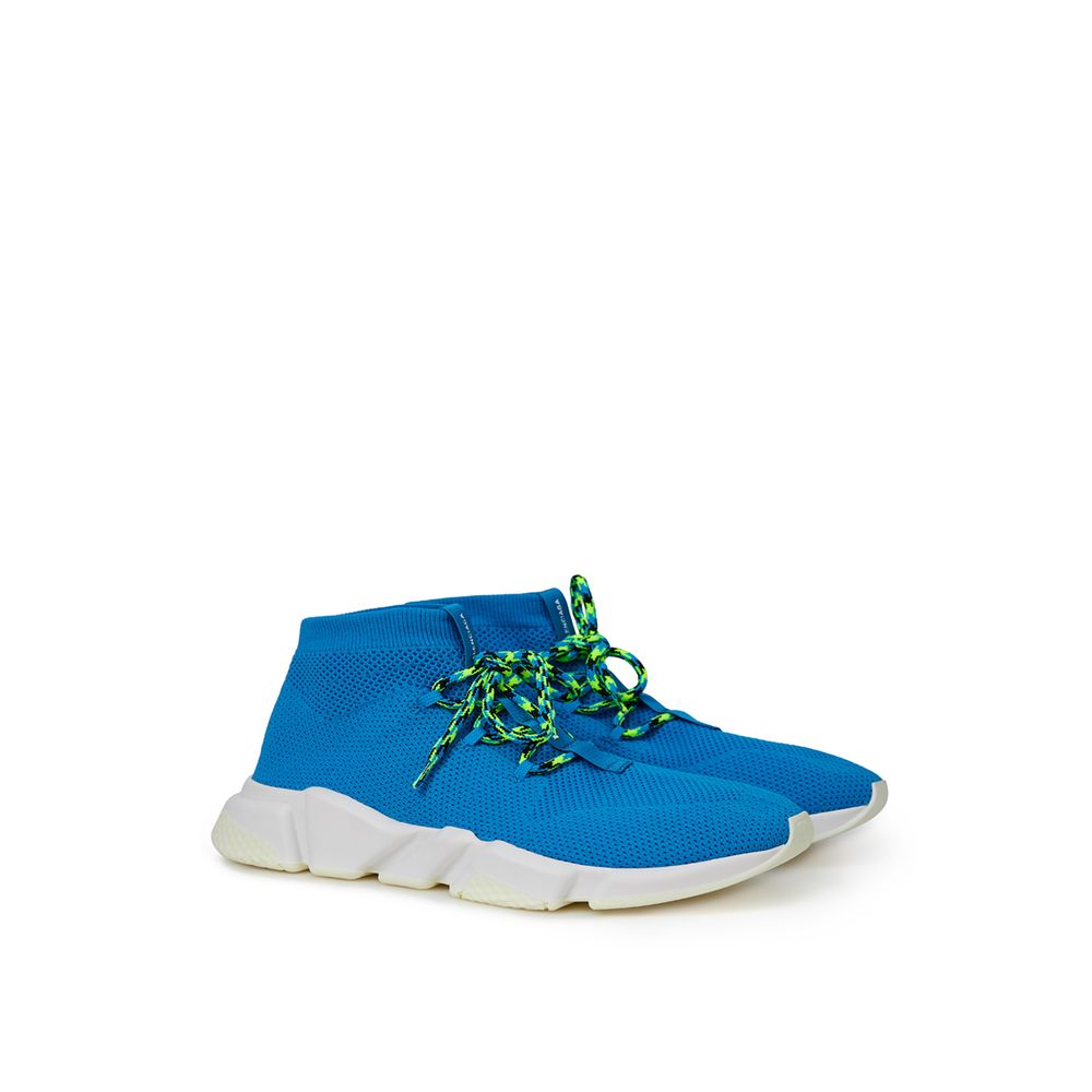 Balenciaga Exquisite Blue Cotton Sneakers da uomo