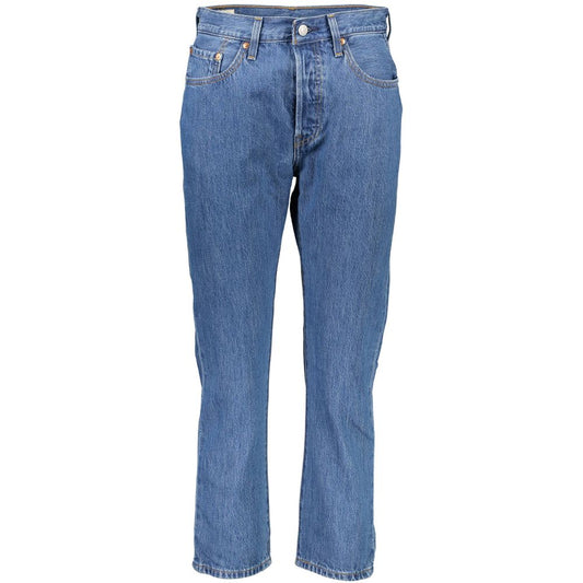 Jeans e pantaloni in cotone blu Levi's