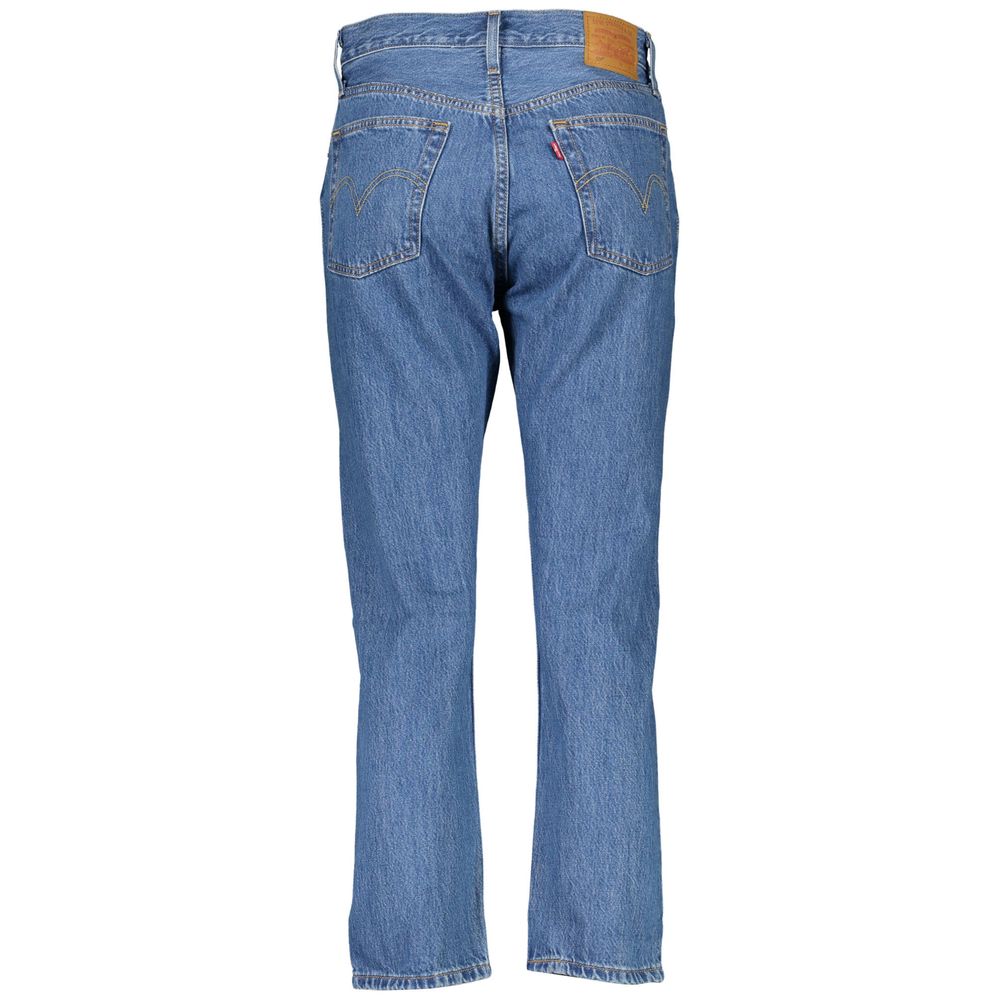 Jeans e pantaloni in cotone blu Levi's