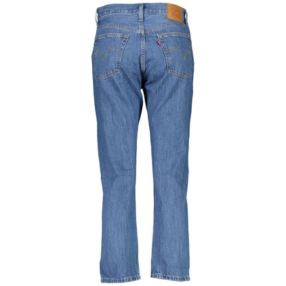 Jeans e pantaloni in cotone blu Levi's