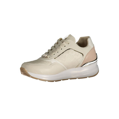 Laura Biagiotti Beige Polyester Sneaker