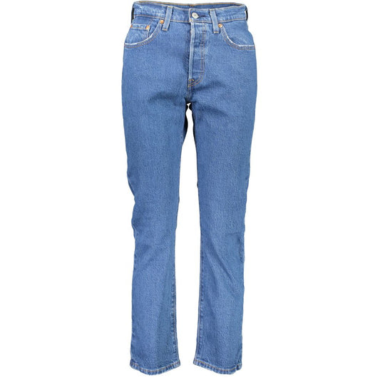 Jeans e pantaloni in cotone blu Levi's