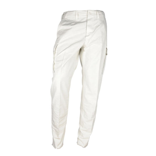 Pantaloni da uomo in cotone bianco Don The Fuller Chic