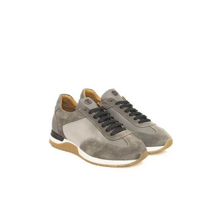 Cerruti 1881 Sneaker Uomo in Pelle Grigia