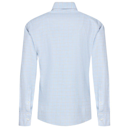 La Martina Light Blue Cotton Shirt