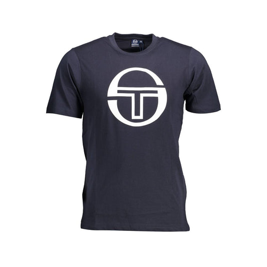 T-shirt Sergio Tacchini in cotone blu