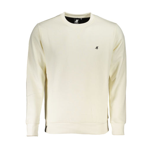 Maglione in cotone bianco US Grand Polo