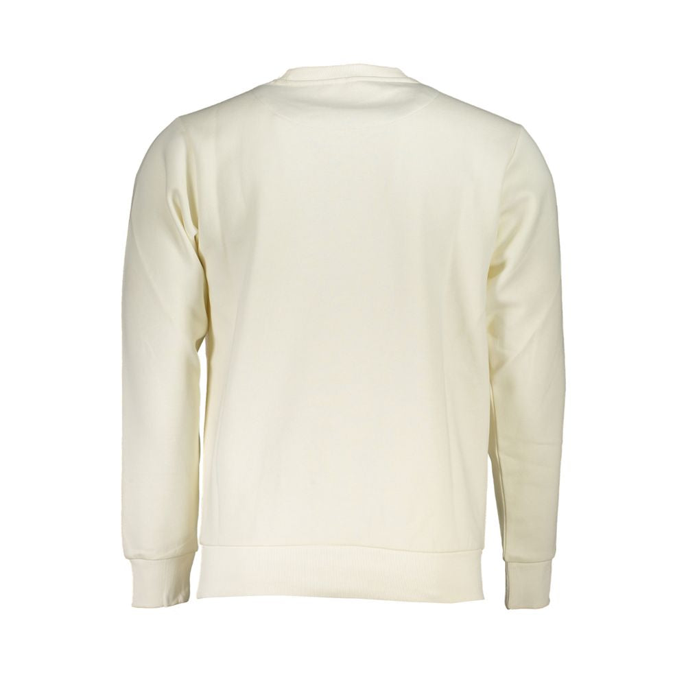 Maglione in cotone bianco US Grand Polo