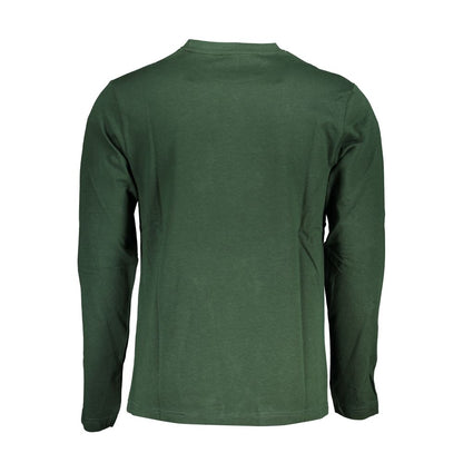 Maglietta in cotone verde US Grand Polo