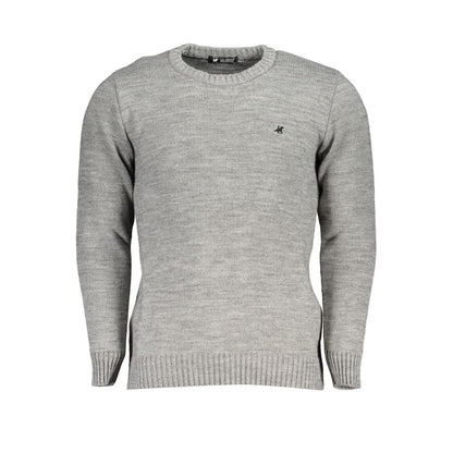 Maglione in tessuto grigio Grand Polo degli Stati Uniti