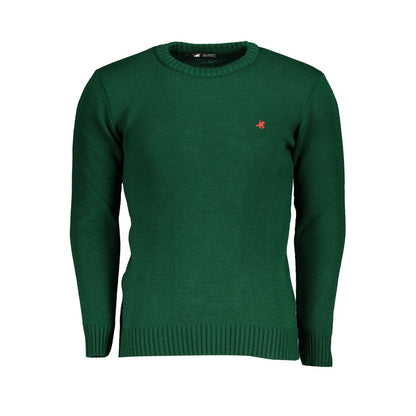 Maglione in tessuto verde Grand Polo degli Stati Uniti