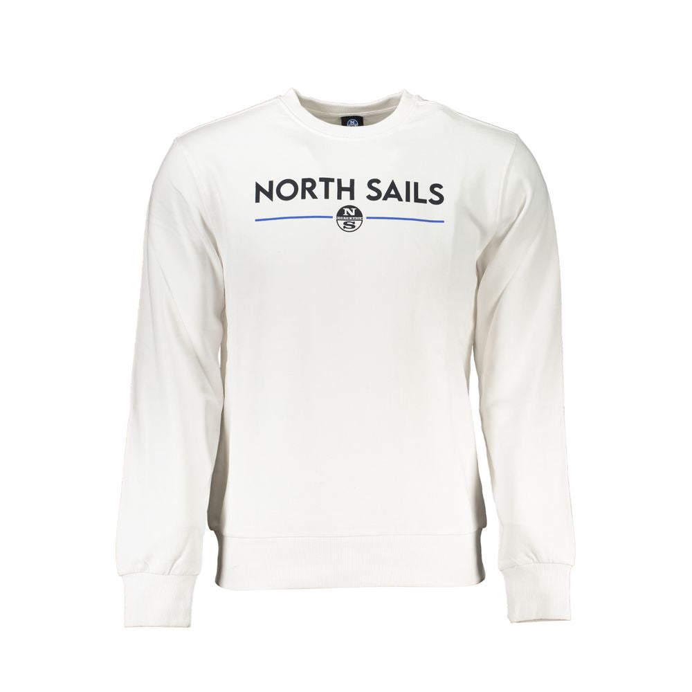 Maglione North Sails in cotone bianco