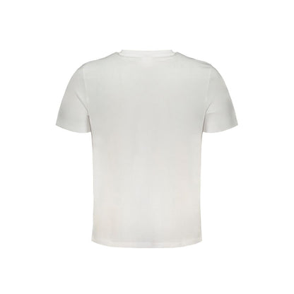 Fila White Cotton T-Shirt