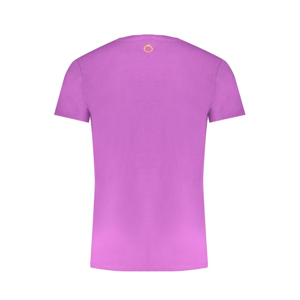 T-shirt in cotone viola Trussardi