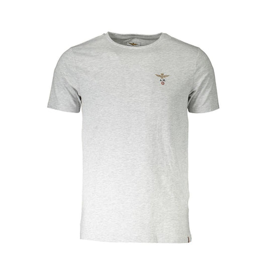 T-shirt Aeronautica Militare in cotone Grigio