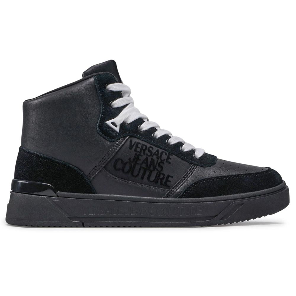 Versace Jeans Sneaker in pelle di vitello nera