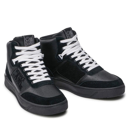 Versace Jeans Sneaker in pelle di vitello nera