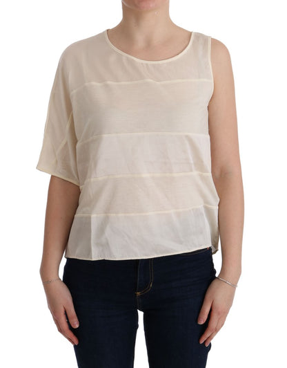 Costume National Top in modal senza maniche beige - Nozioni di base elevate