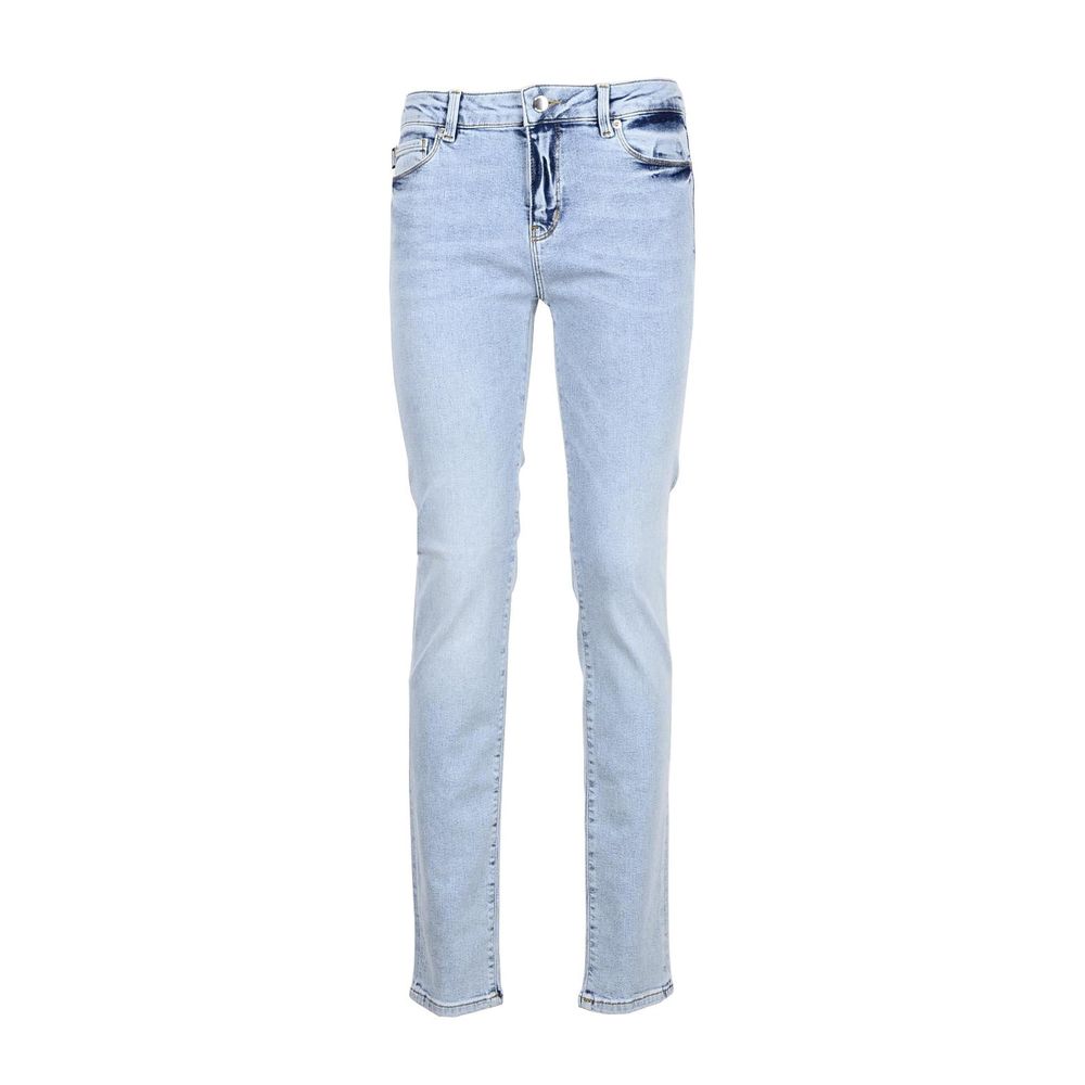 Jeans e pantaloni blu Love Moschino