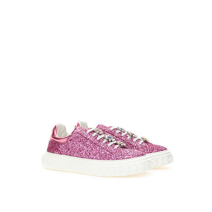 Sneaker Casadei in pelle Fucsia