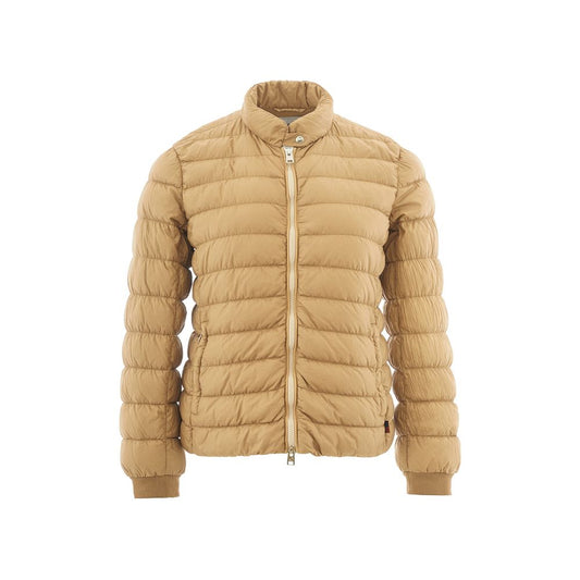 Cappotto invernale chic in poliammide beige Woolrich