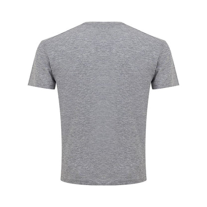 Maglietta in cotone grigio Dsquared² Sleek per uomo alla moda